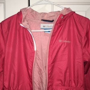 Columbia Pink RainJacket